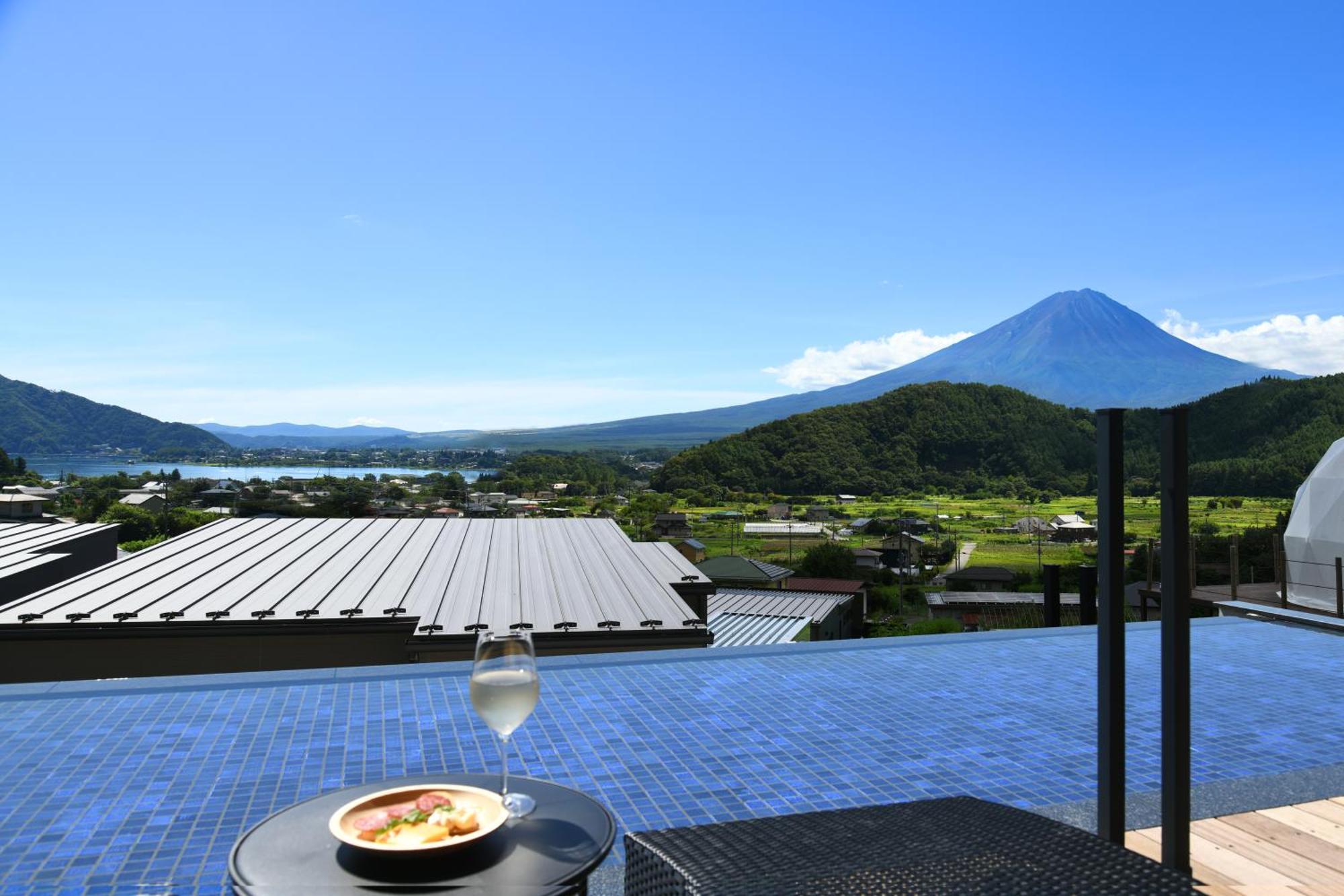 Fuji View And Spa Resort Tsumugi Kawaguchiko Fudzsikavagucsiko Kültér fotó