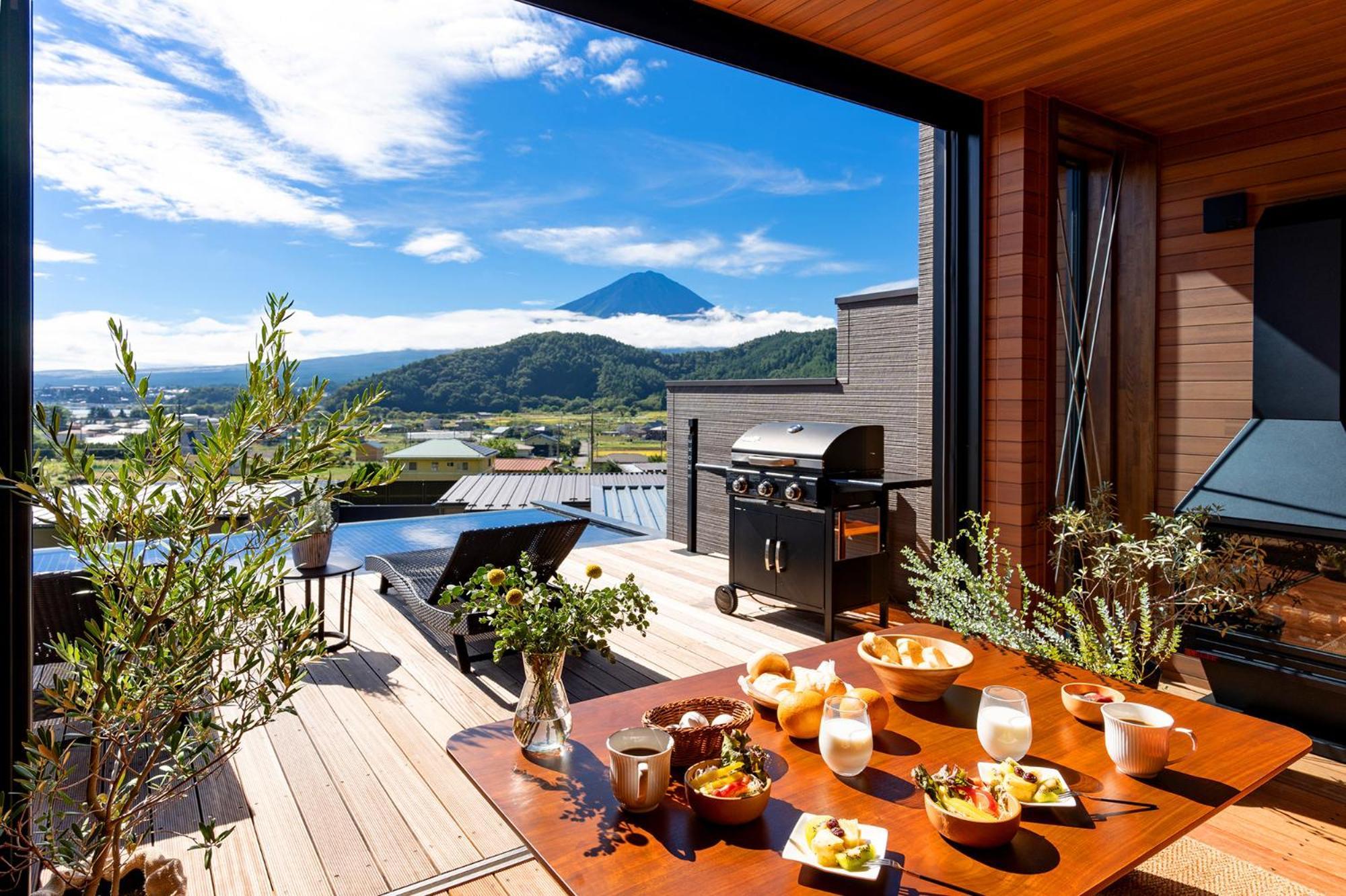 Fuji View And Spa Resort Tsumugi Kawaguchiko Fudzsikavagucsiko Kültér fotó