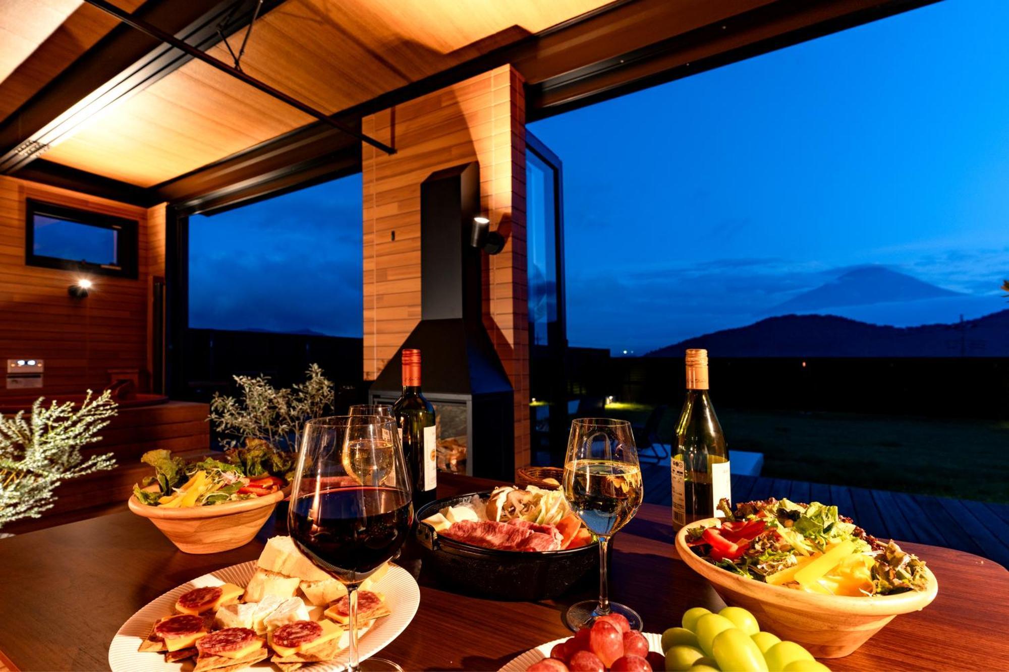 Fuji View And Spa Resort Tsumugi Kawaguchiko Fudzsikavagucsiko Kültér fotó